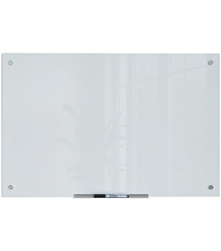 Large 47x35 Inch Magnetic Dry Erase Board - Double Sided Whiteboard For Wall (Office, Home, Classroom)