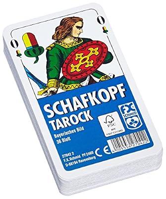 Ravensburger - 27042 2 - Jeu de Cartes - Schafkopf/Tarock - avec Cristal Cas Clair
