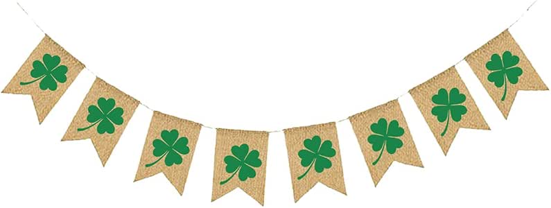 Tinksky St Patrick S Day Dekorationen Irisches Vierblattriges