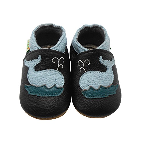 Sayoyo Netter Dolphin WeichesLeder Lauflernschuhe Krabbelschuhe Babyschuhe - 3
