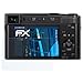 Produktbild atFoliX Panzerfolie für Panasonic Lumix DC-TZ202 Folie - 3 x FX-Shock-Clear stoßabsorbierende ultraklare Displayschutzfolie