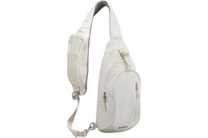 ‎WATERFLY WATERFLY Brusttasche Schultertasche Umhängetasche Herren Klein Männerhandtasche Sling Bag Damen Tasche Messenger Crossbody Bag Crossbag für Outdoor-Sportarten Reise Radfahren Wandern