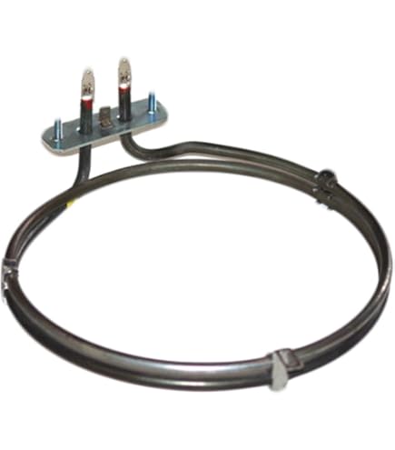Ventilador Horno El&eacute;ctrico Smeg Elemento De Horno Ventilador Circular Para Smeg SC436X-8 - Resistencia 2700W, Reemplazo Exacto Elemento Calentador Horno Ventilado