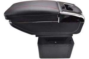 Akemaio Autozubehör Universal Car Armlehne Armlehne Aufbewahrungsbox Mittelkonsole Aufbewahrungsbox