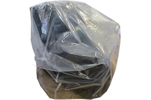 AMOVO Heavy Duty Plastic Sofa Cover Bag, 3-4 Seater, 1.37m x 3m, Dust Protection for Removal, Moving And Storage | UK Company