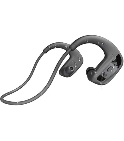 Onogal Écouteurs Stéréo Étanches IPX8 Pour Natation – Casque MP3 Sous L’Eau, Oreillettes De Rechange Incluses