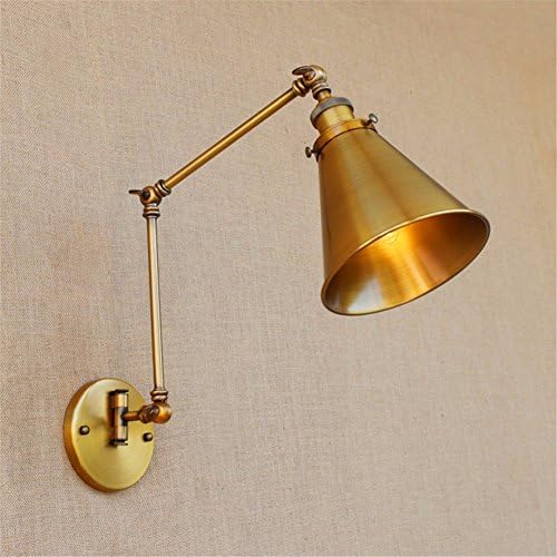 YXLMZ*American style rustic retro bronze, garden warehouse, western restaurant, coffee shop decorative wall lamp,B,15 15cm (5.9 5.9 inches)