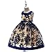 Produktbild Prinzessinkleid Abendkleid Karneval Kostüm, Malloom Floral Baby Prinzessin Brautjungfer Pageant Kleid Geburtstag Party Hochzeitskleid
