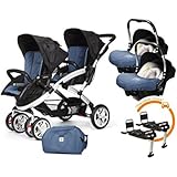 Casualplay Match 2 Stwinner - Silla paseo y accesorios, color azul grisáceo