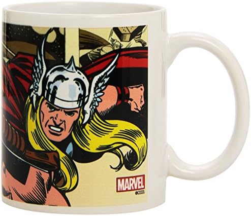 Semic Distribution smug019 – Furniture and Decoration – Thor Mug Marvel Retro Series 1 –
