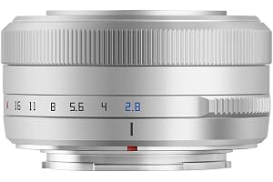 TTARTISAN AF 27mm F2.8 Pancake objektiv silverfäste X-Mount