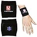 Produktbild 2 x Schweißband Armband Wristband Geldbörse Sport Gymnastik Fitness Running Jogging