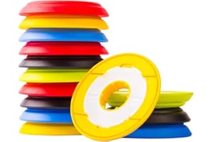 TEENSERY 10 Stück Silikon Angelschnur Aufbewahrung Halter Angeln Snell Rigs Gear Spool Tenkara Line Keeper, zufällige Farbe