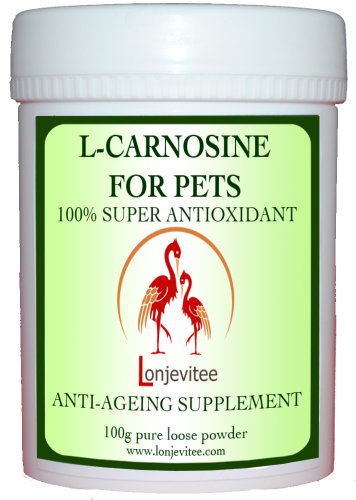 Lonjevitee-Carnosine-For-Pets-L-Carnosine-100g-Pure-Loose-Powder-For-Pets