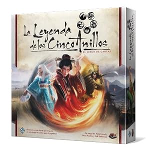 Asmodee – La Leyenda de los Cinco Anillos, Juego de Cartas (Fantasy Flight Games FFL5C01)