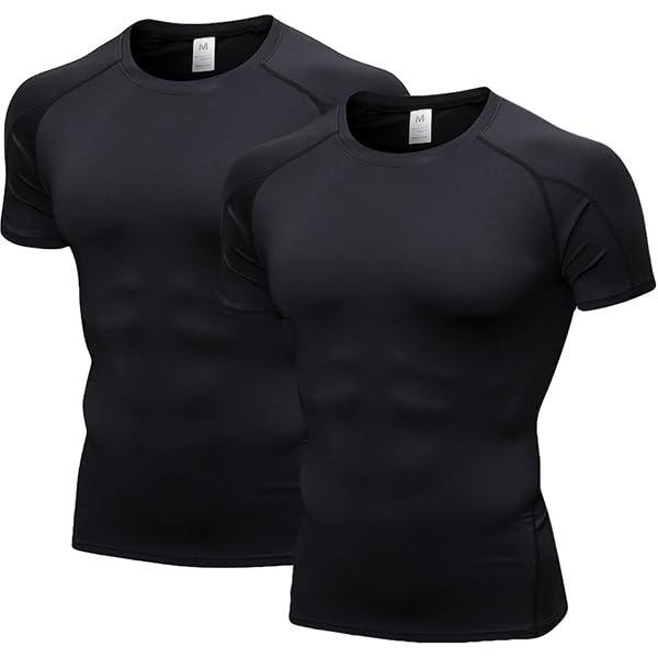 Pack De 3 T-shirts Sport Homme Slim Fit – Respirant, Stretch, Pour Fitness, Running, Gym Et Quotidien