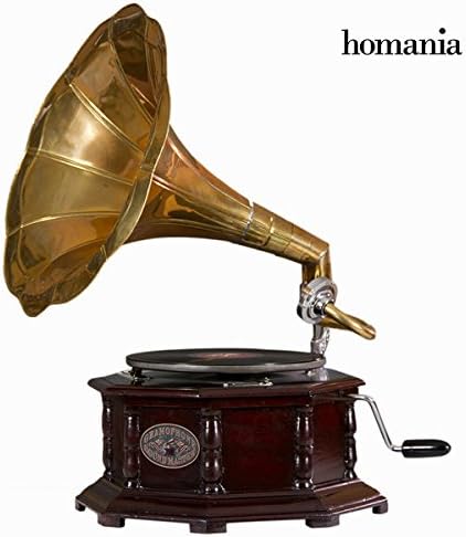 qtimber Octagonal gramophone by Homania 67 x 48 x 42 cm max 1000 characters