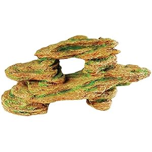 repstyle Rock mit Moos Dekoration Ornament, 28x 14x 13cm