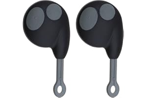 The Lord of the Tools 2 Pezzi Custodia di Ricambio per Chiave Auto A 2 Pulsanti Custodia di Ricambio Smart Keyless Entry Compatibile con Cobra Alarm 7777 1046 3193 3196 3198 3993 3998 7928 8186 8888
