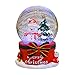 Produktbild Weihnachten Crystal Ball Music Box Re mit Rentier und Pferdeschlitten-Glaskugel San Francisco Music Box Company Schwimmender Schnee mit Lichtern