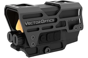 Vector Optics SCRD-M67 Frenzy Plus 1 x 31 x 26 Visière multi-reticle Rotpunkt pour sport, airsoft et chasse, fusil à air, visière cible, visière réfléchissante, point rouge pour viser