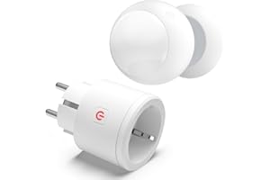 WOTHFAV Prise détecteur de mouvement, capteur de mouvement infrarouge PIR sans fil avec minuterie, allumage/extinction automatique des lumières et appareils pour usage intérieur/extérieur, débarras, garage