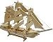 Fabrilla DIY 3D Wooden Puzzle Game Toys - Ship RS.325.00