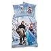 Produktbild BIBER KINDER BETTWÄSCHE FROZEN - DIE EISKÖNIGIN 135 x 200 cm + 80 x 80 cm - MOTIV "SVEN" NEU & OVP - FLANELL ANNA ELSA OLAF SVEN KRISTOFF - KUSCHELWEICH