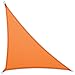 Produktbild casa pura Sonnensegel Wasserabweisend imprägniert | Dreieck | Testnote 1.4 | UV Schutz | Verschiedene Farben und Größen (Orange, 3,6 x 3,6 x 5,1 m)