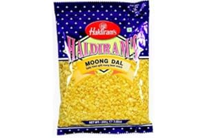 SARAS FLAVOURS OF ASIA Haldiram's Popular Indian Savouries / Treat for Every Occasions - Moong Dal 200G-(Pack of 10)