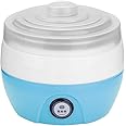 Yogurtiera Elettrica, 1L Elettrodomestico elettrico automatico Yogurt Maker Contenitore interno in acciaio inossidabile, Macc