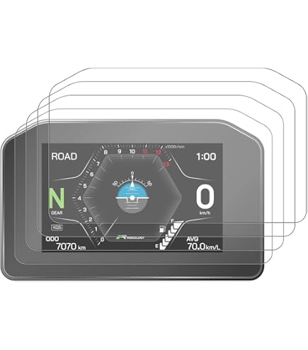Protecteur D'Écran Nano Glass Pour Tableau De Bord KTM 890 DUKE R (2020+) - Pack De 2 | Résistance Aux Rayures 9H