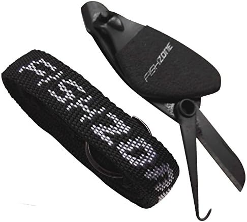 Fishoot Fishzone Fishing Line Poly Leader Knotting Mutli Tool Clipper Lanyard