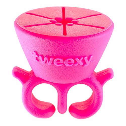 tweexy - The Original Wearable Nail Polish and Varnish Holder in Bonbon Pink