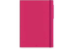 Legami - Agenda Settimanale Maxi 2026, Raspberry, 12 Mesi, Chiusura con Elastico, Diario da Gennaio 2026 a Dicembre 2026, in Carta FSC Certificata, 19.5 x 26.5 cm