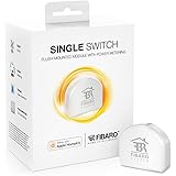 FIBARO HomeKit Single Switch / iOS Bluetooth Relaisschalter, Drahtloser Ein-Aus-Auslöser, FGBHS-213