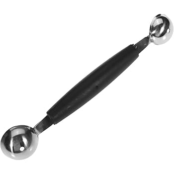 KitchenCraft Stainless Steel Double-Headed Melon Baller / Parisienne ...