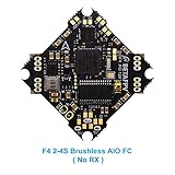 【Cautions when using 4s battery】This F4 AIO FC can really support 4S battery. But please don't use motors with too high KV value or poor quality. No 0x0x/1102/1103 series motors could stand 4S power for the moment in the market