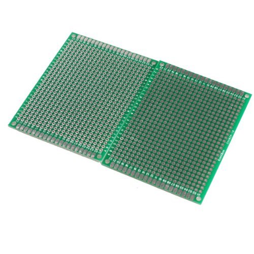 Aussel 5Pcs 6x8cm doppelseitigen PCB Prototype Universal-Leiterplatten - 2