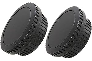 BEIZMEI 2 x Lens Posterior Cap+2 Piezas Tapa Cuerpo para EF/EF-S T7/T6/T5/T7i/T6i (750D)/T5i(700D)/T4i/T3i/SL3i/SL2 (200D)/SL1/760D,60D,70D,77D, 80D,90D,90D,90D,2 D,40D,50D (2 Juegos)