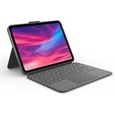 Logitech Combo Touch Ipad 10. Nesil Ile Uyumlu Klavyeli Tablet Kılıfı - Gri