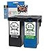 Price comparison product image QINK 2PK Replacement for Lexmark 36XL 37XL Ink Cartridge High Yield High Capacity Show Ink Level 18C2130 18C2140 for Lexmark X3650 X4650 X5650 X5650es X6650 X6675 Z2400 Z2420(1BK+1C)