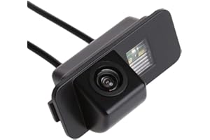 Kalakus Auto Rückwärtskamera in Kennzeichenleuchte Einparkhilfe Fahrzeug-Spezifische Kamera mit Wasserdicht integriert in Nummernschild Licht für Ford Mondeo/Fiesta/Focus Hatchback/S-Max/Kuga