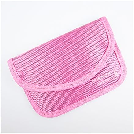 THEMIS Security - GEN3 Nylon pink - shielding sleeve for wireless car keys, Keyless Go systems, key cards, 2 compartments, 3 layers high quality shielding!