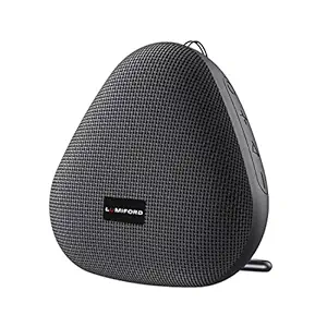 Lumiford Blackstone BT11 5W Portable Wireless Speaker with Hands Free Calling Mic, IPX7- Water Proof & Micro SD Card, 15 Hours Battery Life (Black)