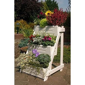 Deko-Shop-Hannusch Blumentreppe, Blumenleiter, Pflanztreppe