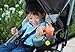 BRICA Deluxe Snack Pod Stroller Drink and Snack Holder, Gray