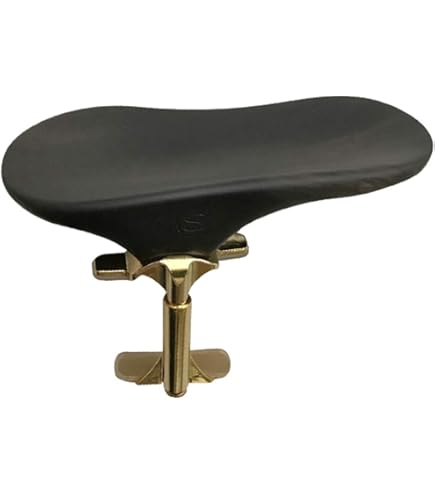 Mentoniera Per Violino In Legno 3/4 E 4/4 - Con Staffa Metallica Regolabile - Foto 7