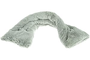 Pelucho - Bouillotte Tour de Cou - Bien-Être, Chaleur et Douceur - Bouillotte Sèche Micro-Ondable - Grains de Blé et Fleurs de Lavande - Fabriquée en France