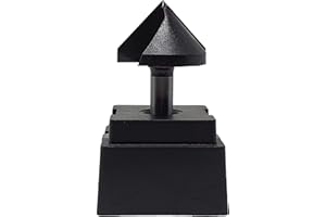 jjw-germany NR 35 HM - Oberfräser V-Nutfräser Z=2 D= 32,0mm x Nutzlänge 22,0mm / 90 Grad Schaft 8,0 x 32mm